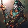 Skull Jester Paint By Number