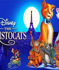 DisneyThe Aristocats Poster Paint By Number