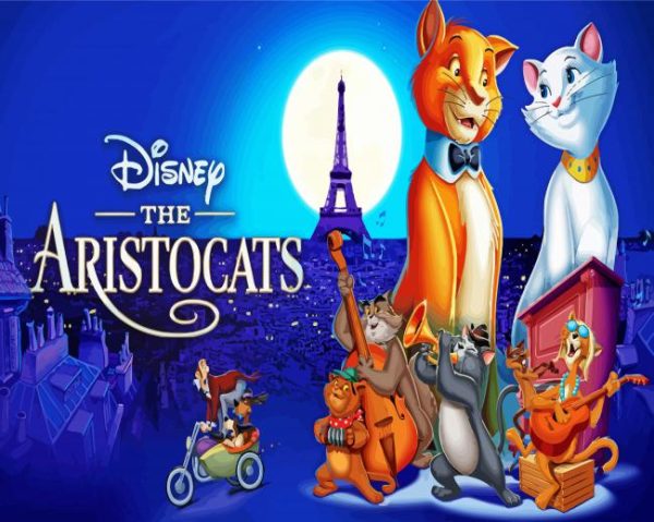 DisneyThe Aristocats Poster Paint By Number
