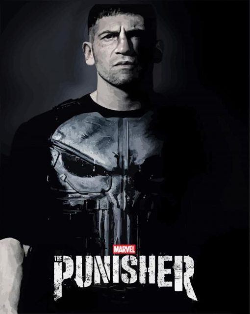 The Punisher Movie paint by numbers