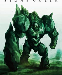 The Stone Golem Paint By Number