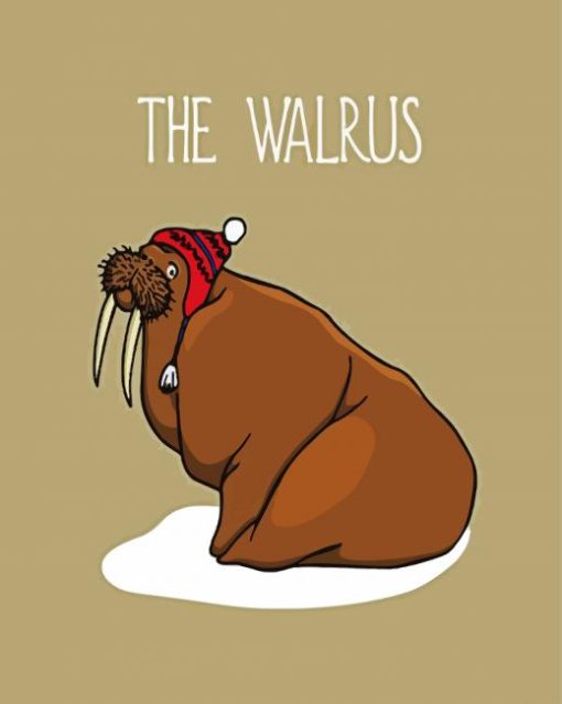 The Walrus paint by numbers