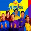 The Wiggles Members paint by numbers