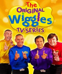 The Wiggles Poster paint by numbers