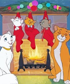 The Aristocats Family paint by numbers