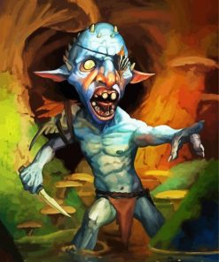 The Goblin Monster Paint By Number