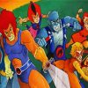 ThunderCats Cartoon paint by numbers