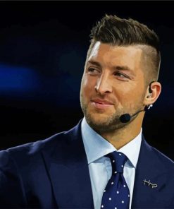 Elegant Tim Tebow Paint By Number