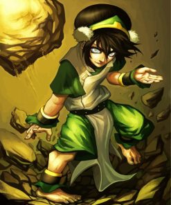 Toph Avatar Animation paint by numbers