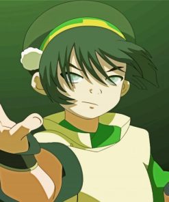 Toph Beifong Avatar paint by numbers