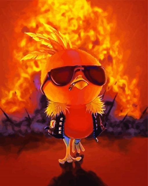 Pokemon Torchic Paint By Number