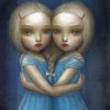 Twin Girls Paint By Number