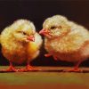 Two Chicks paint by numbers