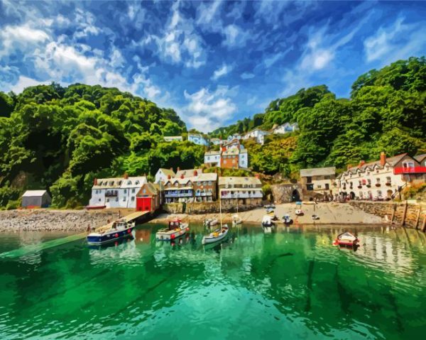 UK Devon Paint By Number