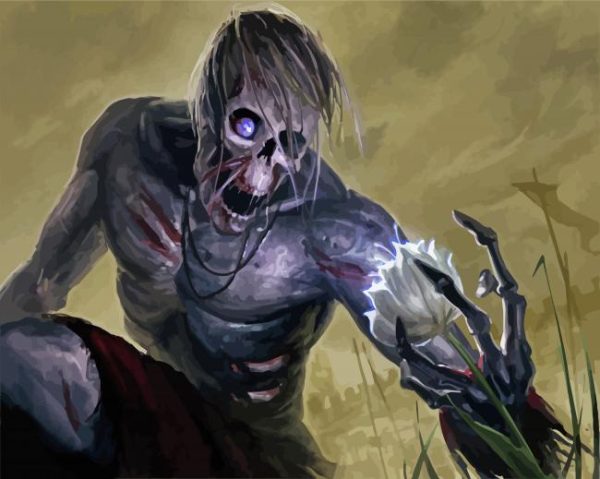 Undead Ghost Paint By Number