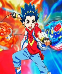 Valt Aoi Beyblade paint by numbers