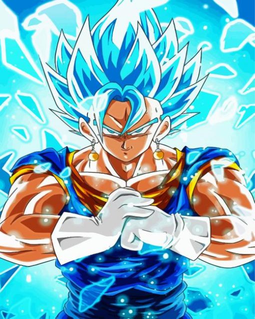 Vegito Dragon Ball Paint By Number