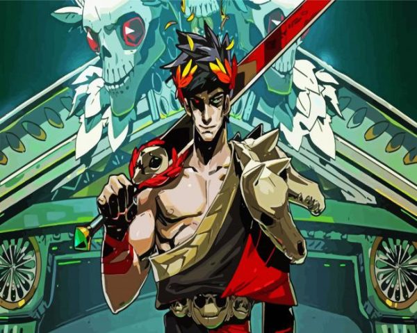 Video Game Hades paint by numbers