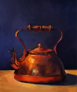 Vintage Kettle Paint By Number