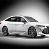 White Toyota Avalon paint by numbers