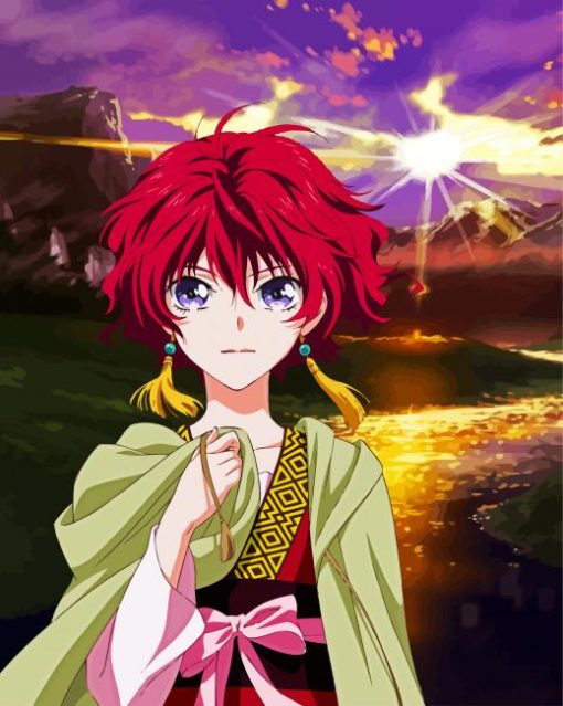 Yona of The Dawn Anime paint by numbers