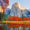 Yosemite National Park California paint by numbers