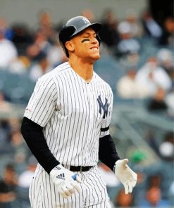 Aaron Judge Yankees paint by numbers