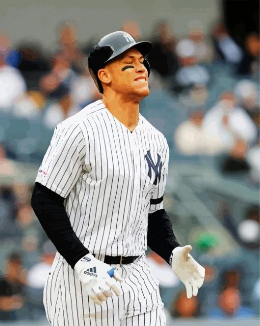 Aaron Judge Yankees paint by numbers