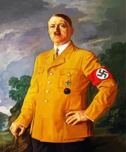 Adolf Hitler Portrait paint by numbers