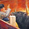 Aesthetic Bullfighter paint by numbers