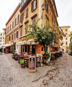 Aesthetic Trastevere Paint By Number