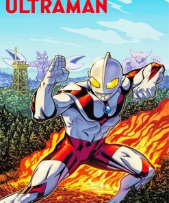 Aesthetic Ultraman Paint By Number