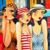 Aesthetic Whimsical Ladies Paint By Number