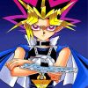 Aesthetic Yugi Muto paint by numbers