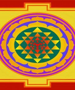 Aesthetic Yantra Paint By Number