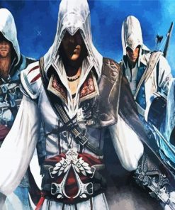 Assassin's Creed Character paint by numbers