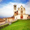 Basilica of San Francesco d Assisi Italy paint by numbers