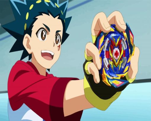 Beyblade Valt Aoi paint by numbers