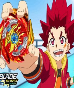 Beyblade Brust paint by numbers