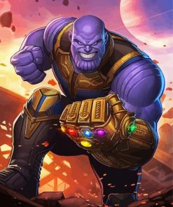 Marvel Thanos Paint By Number