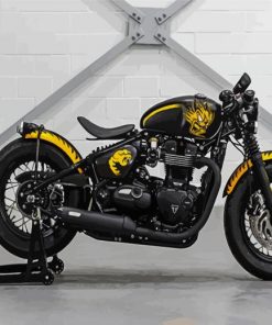 Black and Yellow Triumph paint by numbers