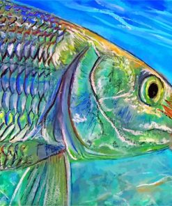 Bonefish Art paint by numbers