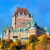 Chateau Frontenac Quebec paint by numbers