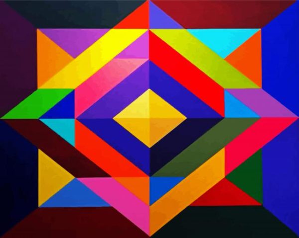 colorful Art paint by numbers