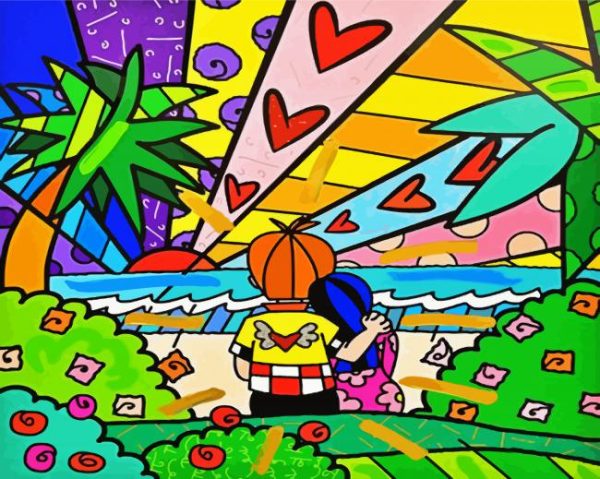 Couple In Love Art Paint By Number
