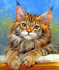 Cute Cat paint by numbers