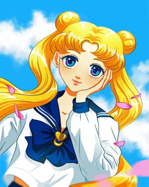 Tsukino Sailor Moon Paint By Number