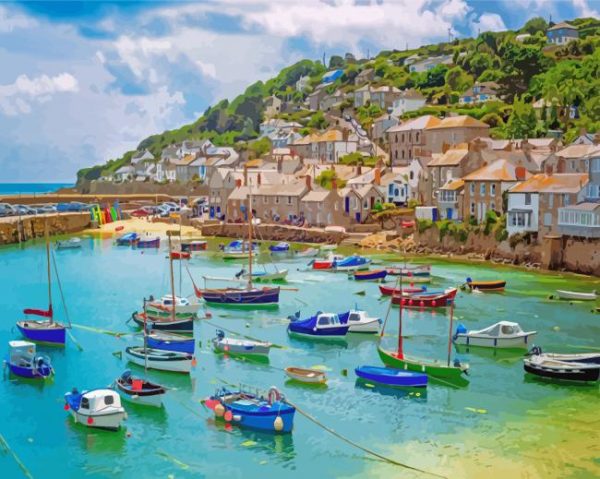 Devon England paint by numbers