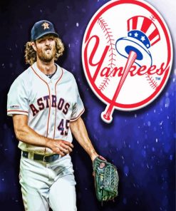 Gerrit Cole To Yankees paint by numbers