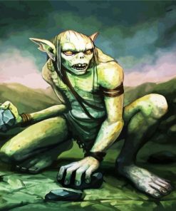 Monster Goblin Paint By Number